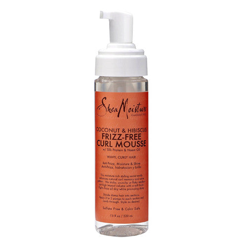 Shea Moisture Coconut And Hibiscus Curl Hair Mousse, 7.5 Oz